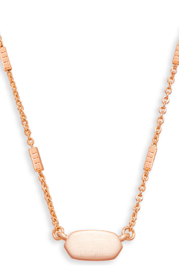 KENDRA SCOTT FERN NECKLACE
