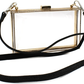 THIN Rhinestone multi-colored handbag strap
