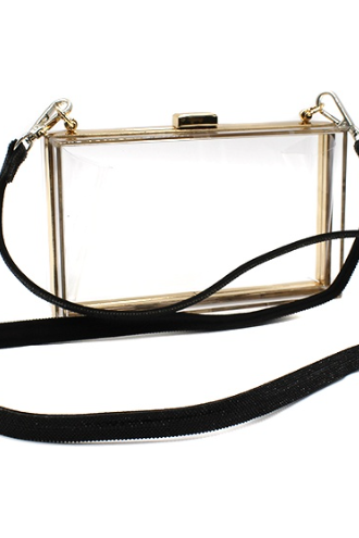 THIN Rhinestone multi-colored handbag strap