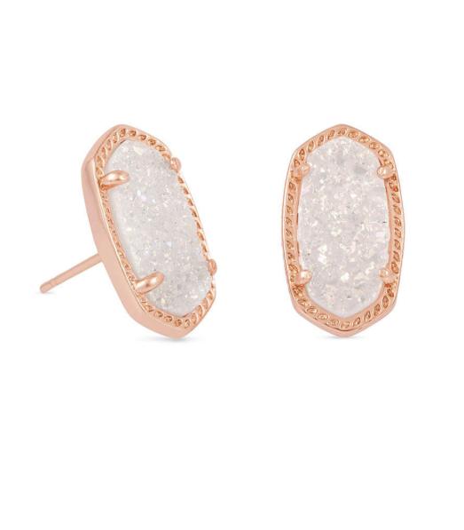 KENDRA SCOTT ELLIE SIGNATURE EARRINGS in DRUSY