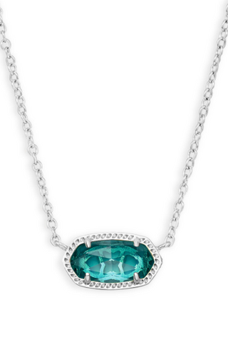 KENDRA SCOTT ELISA NECKLACE RHODIUM