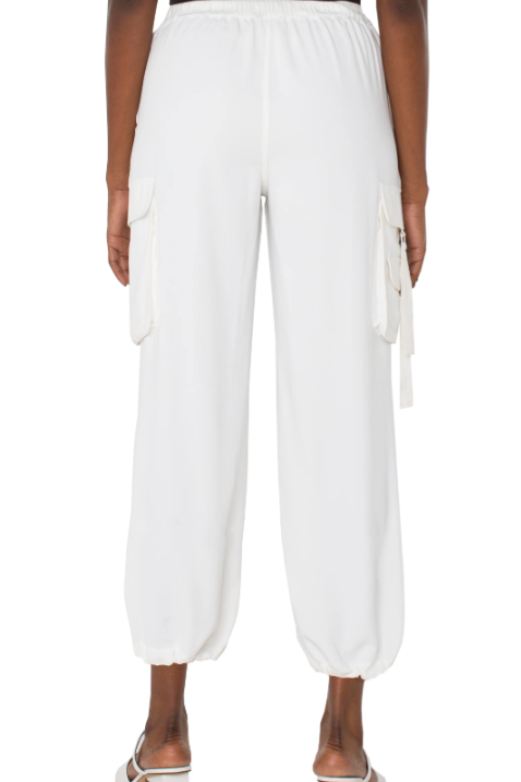 LIVERPOOL CREAM CARGO PANT