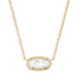 KENDRA SCOTT GRAYSON SHORT PENDANT NECKLACE