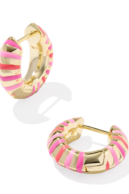 KENDRA SCOTT MIKKI HUGGIE EARRINGS
