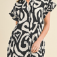 BLACK FRILL DRESS 4214