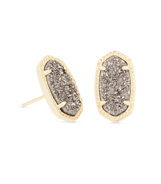 KENDRA SCOTT ELLIE SIGNATURE EARRINGS in DRUSY
