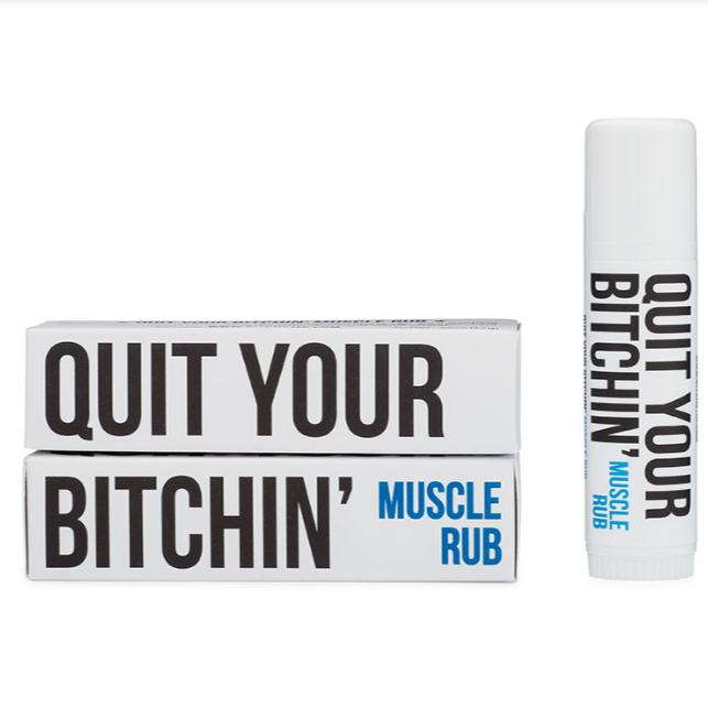 QUIT YOUR BITCHIN' MUSCLE RUB BITCHSTIX