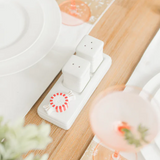 NORA FLEMING SALT & PEPPER PINSTRIPES S9