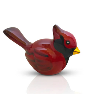 NORA FLEMING winter songbird RED BIRD A 204