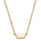 KENDRA SCOTT FERN NECKLACE