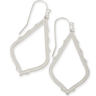 X KENDRA SCOTT SOPHIA EARRINGS ~ Silver