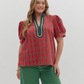 PLAID TOP 27726