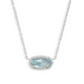 KENDRA SCOTT ELISA NECKLACE RHODIUM