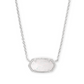 KENDRA SCOTT ELISA NECKLACE RHODIUM