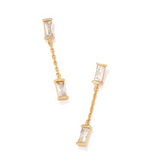 KENDRA SCOTT JULIETTE PENDANT NECKLACE GOLD WHITE CRYSTAL or RHODIUM