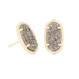 KENDRA SCOTT ELLIE SIGNATURE EARRINGS in DRUSY