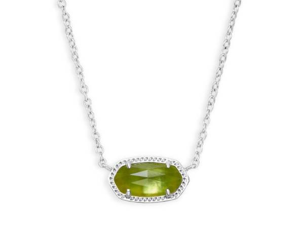 KENDRA SCOTT ELISA NECKLACE RHODIUM