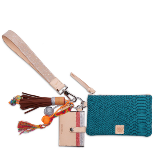 CONSUELA BROWN FRINGE CHARM, INDY 4842
