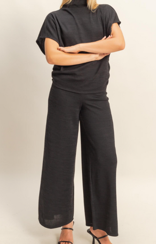 Sierra PANT SET 658 BEIGE/BLACK/BLUE