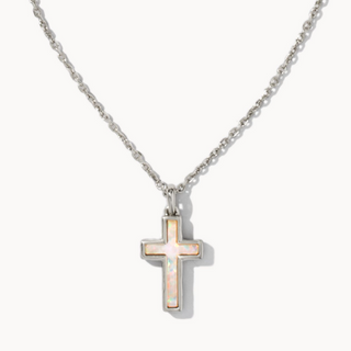 KENDRA SCOTT CROSS PENDANT NECKLACE ~ 2 COLORS