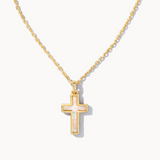 KENDRA SCOTT CROSS PENDANT NECKLACE ~ 2 COLORS