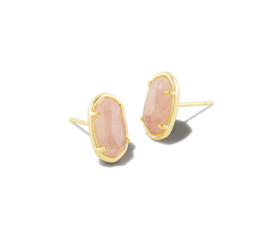 KENDRA SCOTT GRAYSON STONE STUD EARRINGS