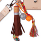 CONSUELA BROWN FRINGE CHARM ONLY, INDY 4842