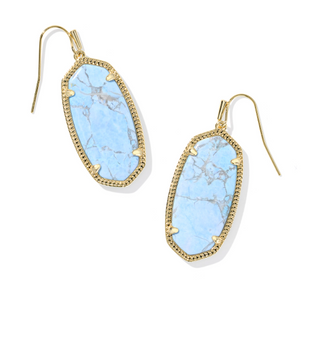 Kendra Scott Elle Gold Drop Earrings
