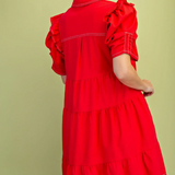 KAIA DRESS 1448 RED