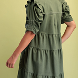 KAIA DRESS 1448 OLIVE