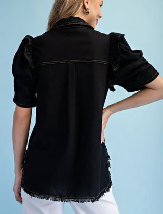 LILA TOP 1064 BLUE