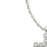 KENDRA SCOTT CROSS CZ PENDANT NECKLACE ~ 2 COLORS