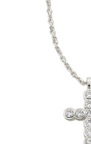KENDRA SCOTT CROSS CZ PENDANT NECKLACE ~ 2 COLORS