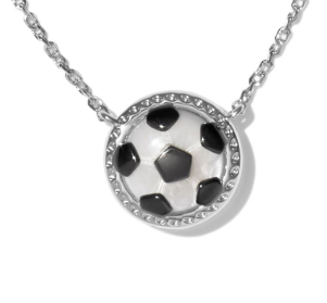 KENDRA SCOTT SOCCER BALL NECKLACE