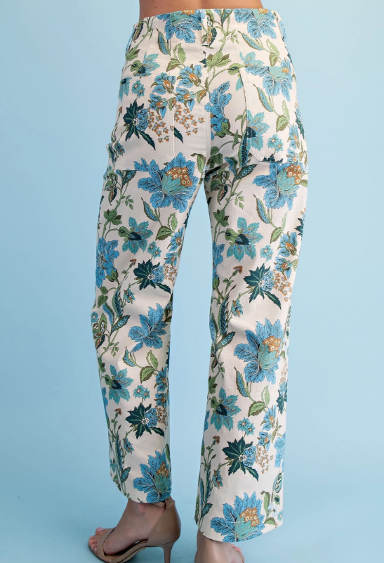 SOPHI PANT in BLUE MIX