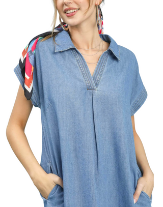 UMGEE DAKOTA 2079 LIGHT WEIGHT DENIM DRESS