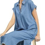 UMGEE DAKOTA 2079 LIGHT DENIM DRESS