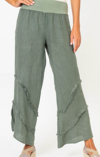 MADE IN ITALY LINEN PANT 8155