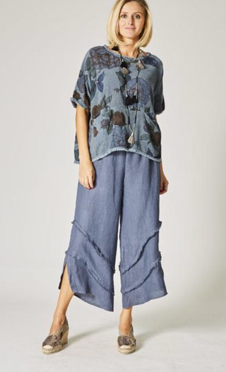 MADE IN ITALY LINEN PANT 8155