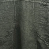 MADE IN ITALY LINEN FRAY EDGE JACKET 2233