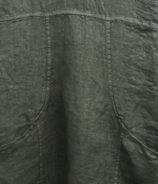 MADE IN ITALY LINEN FRAY EDGE JACKET 2233