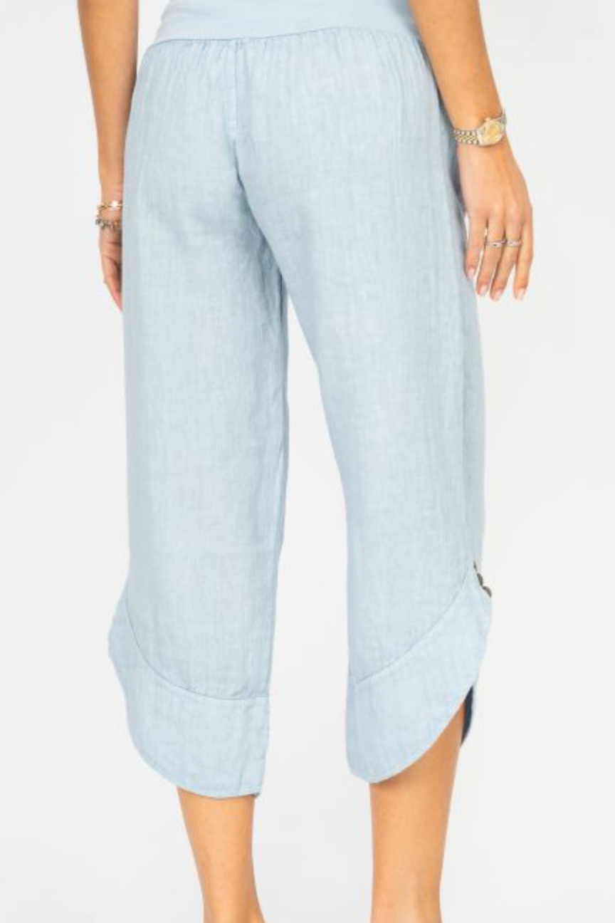 LINDZEE LINEN PANT 7601