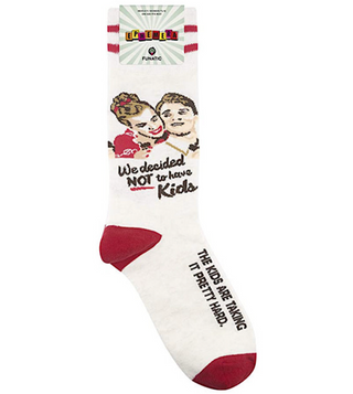 WOMEN’S SOCKS WE DECIDED NOT TO HAVE KIDS....