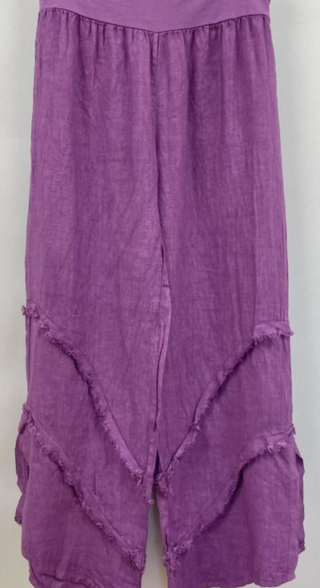 MADE IN ITALY LINEN PANT 8155