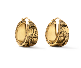 Kendra Scott Raina Vintage Hoop Earrings