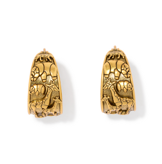 Kendra Scott Raina Vintage Hoop Earrings