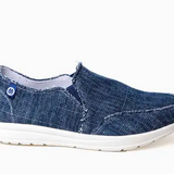 MINNETONKA WOMEN'S EXPANSE in DENIM ~ SIZE 8.5