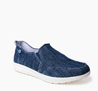 SALE * MINNETONKA WOMEN'S EXPANSE in DENIM ~ SIZE 8.5