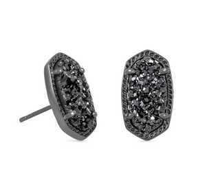KENDRA SCOTT ELLIE SIGNATURE EARRINGS in DRUSY