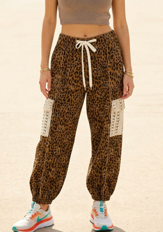 KENDY LEOPARD PANT 40290